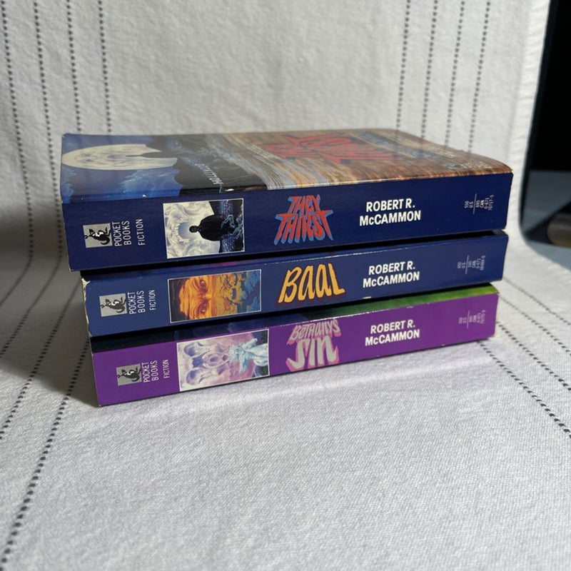 Robert McCammon Pocket Books Bundle