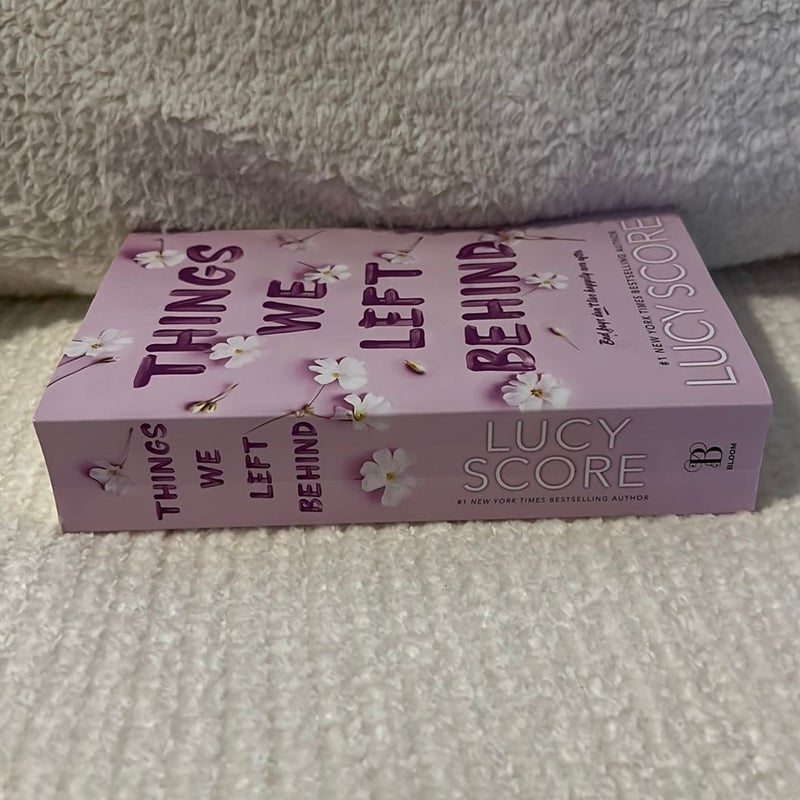 Things we left behind by lucy score hardcover pangobooks