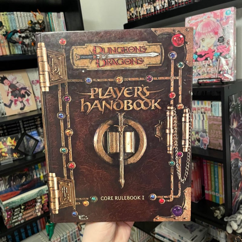 Player's Handbook (Dungeons & Dragons D&D 3.0 Core Rulebook 1-3 I-III Hardcover