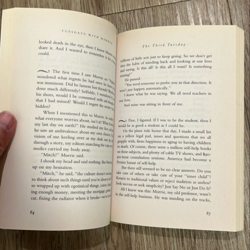 Tuesdays with Morrie