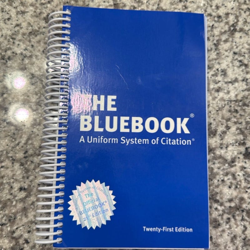The Bluebook