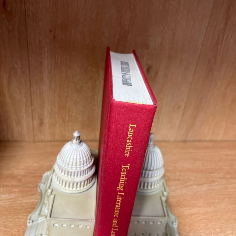TEACHING LITERATURE AND LANGUAGE ONLINE (OPTIONS FOR By Ian Lancashire