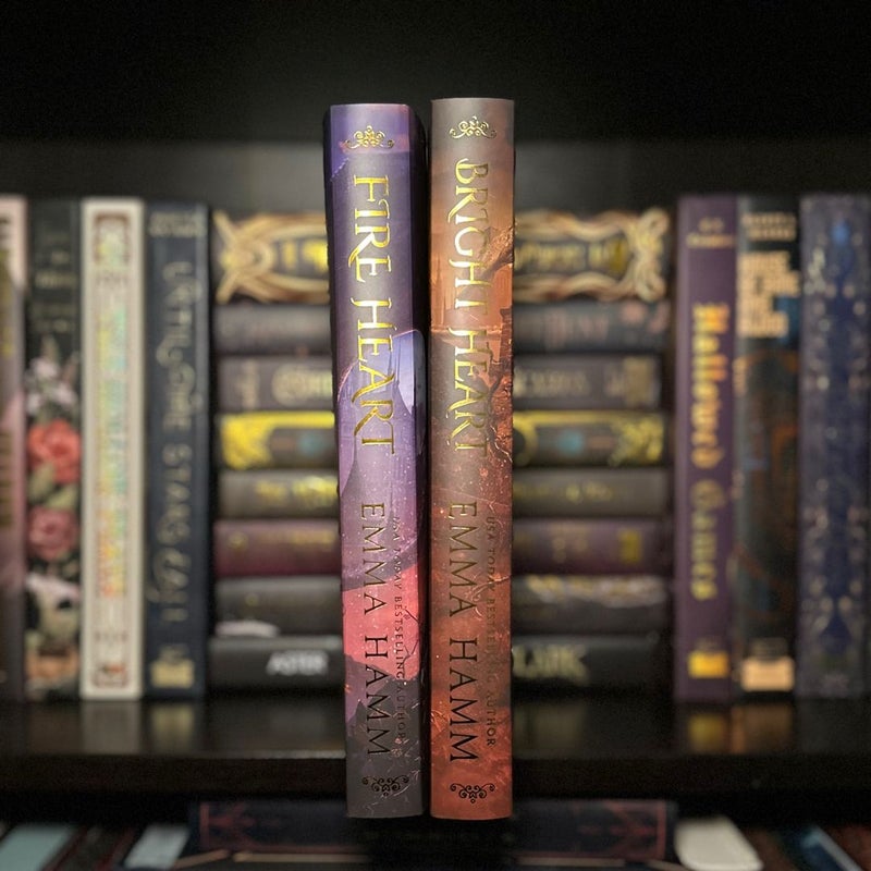 Bookish Box Fire Heart + Bright Heart
