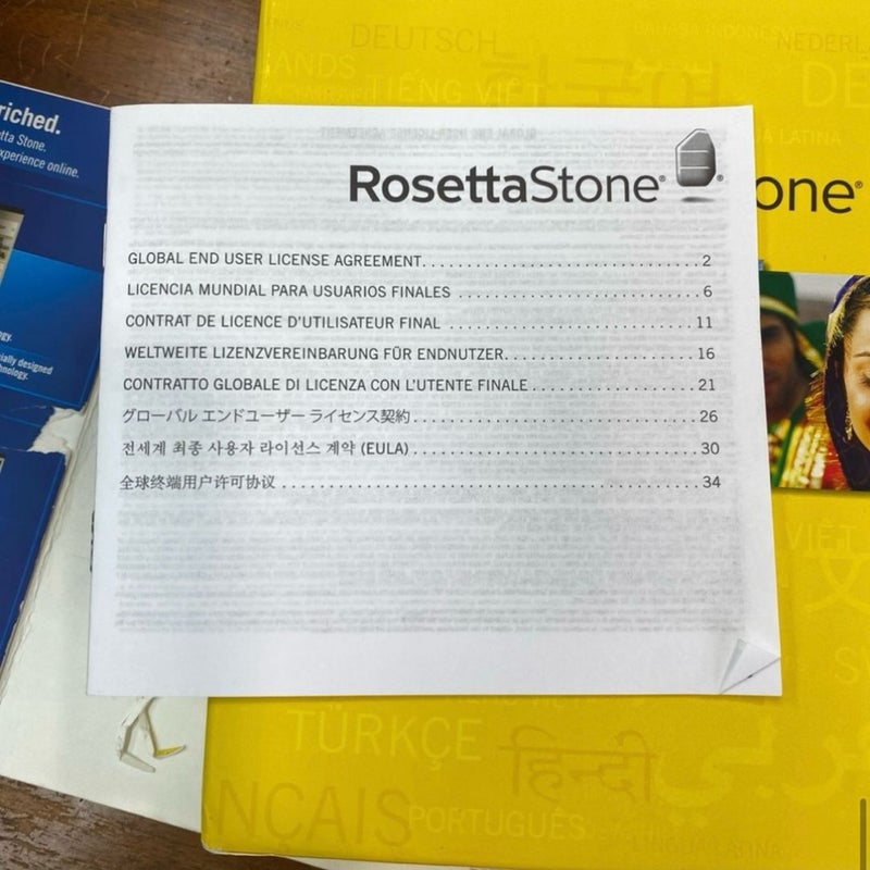 Rosetta Stone Russian v4 Totale Level 1-3 Set