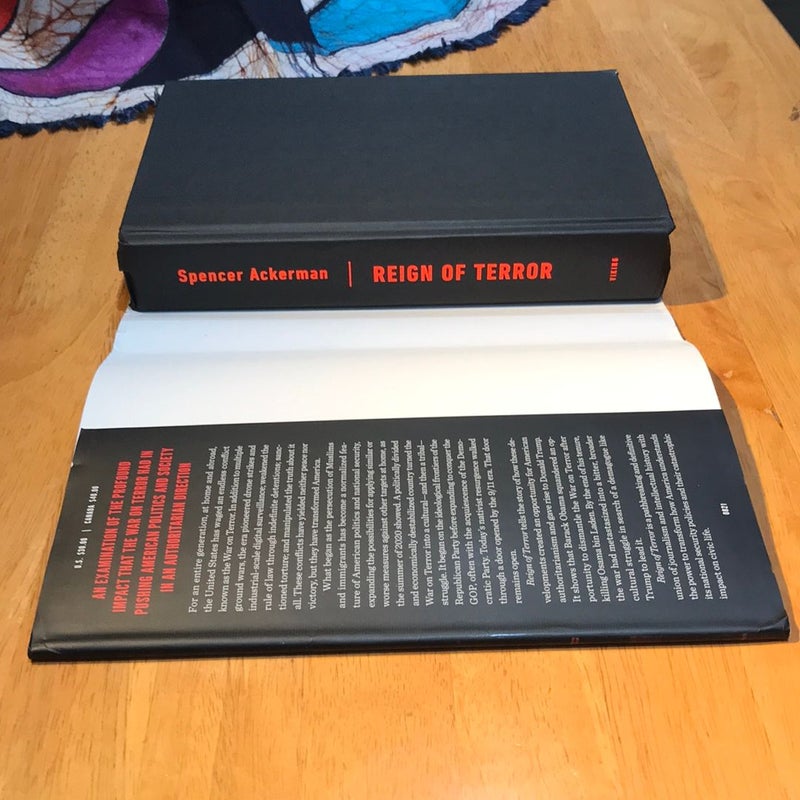 1st printing * Reigns of Terror