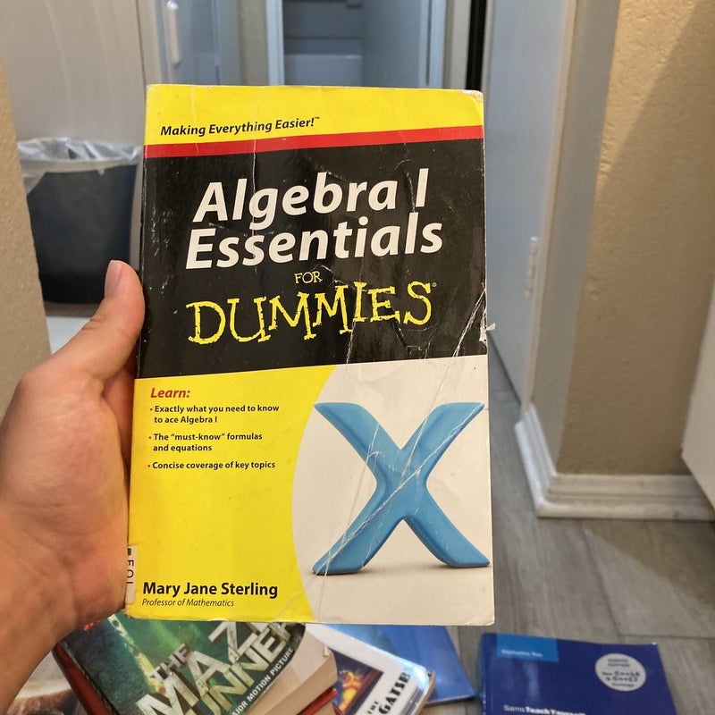 Algebra I Essentials for Dummies