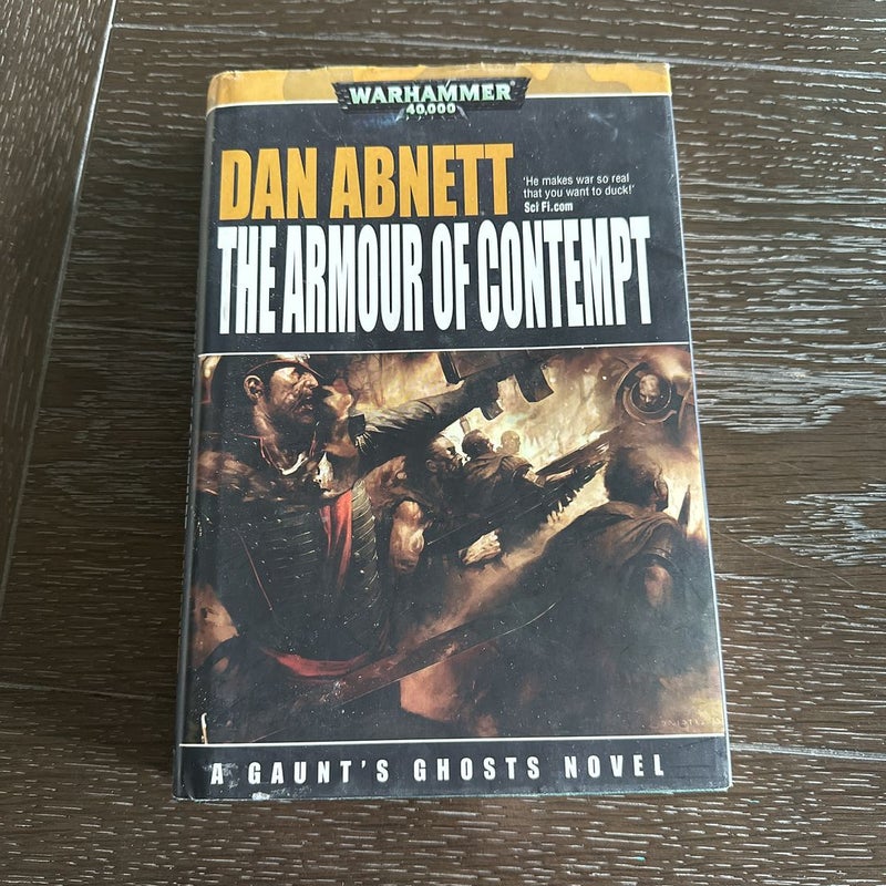 The Armour of Contempt by Dan Hardcover Pangobooks