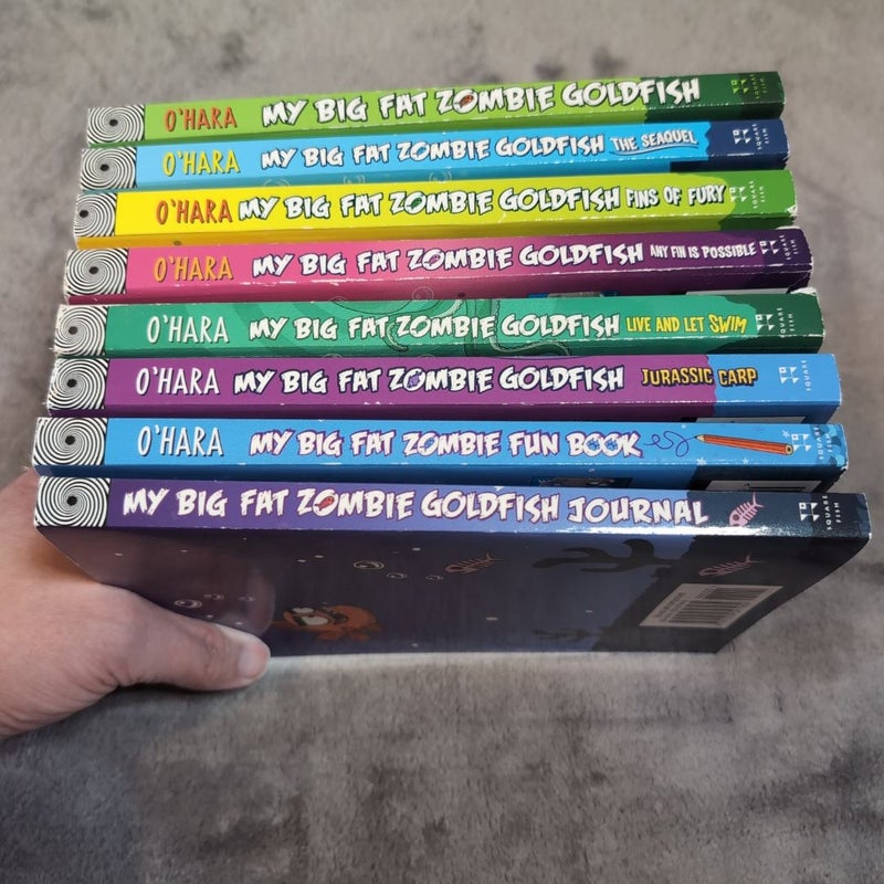 My Big Fat Zombie Goldfish Boxed Set Includes 7 Books and Exclusive Journal (w/o box)