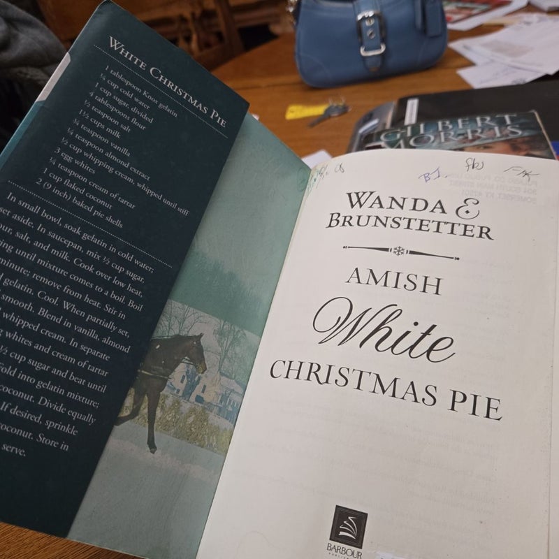 Amish White Christmas Pie