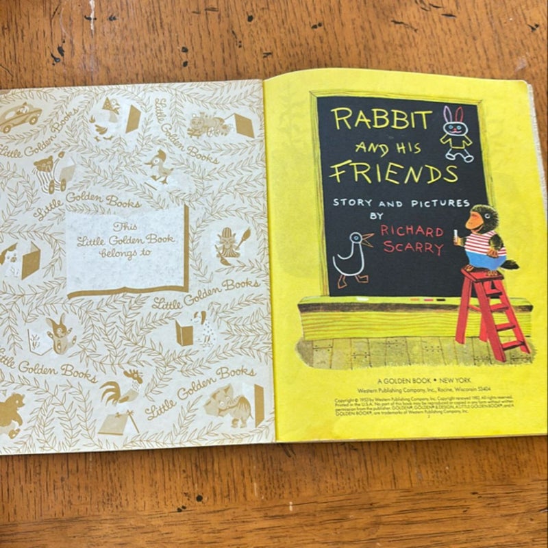 Rabbit and His Friends