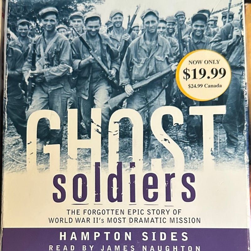 3 audio book for $10. Ben Coes Bloody Sunday, Ghost soldiers, and James Patterson Burn