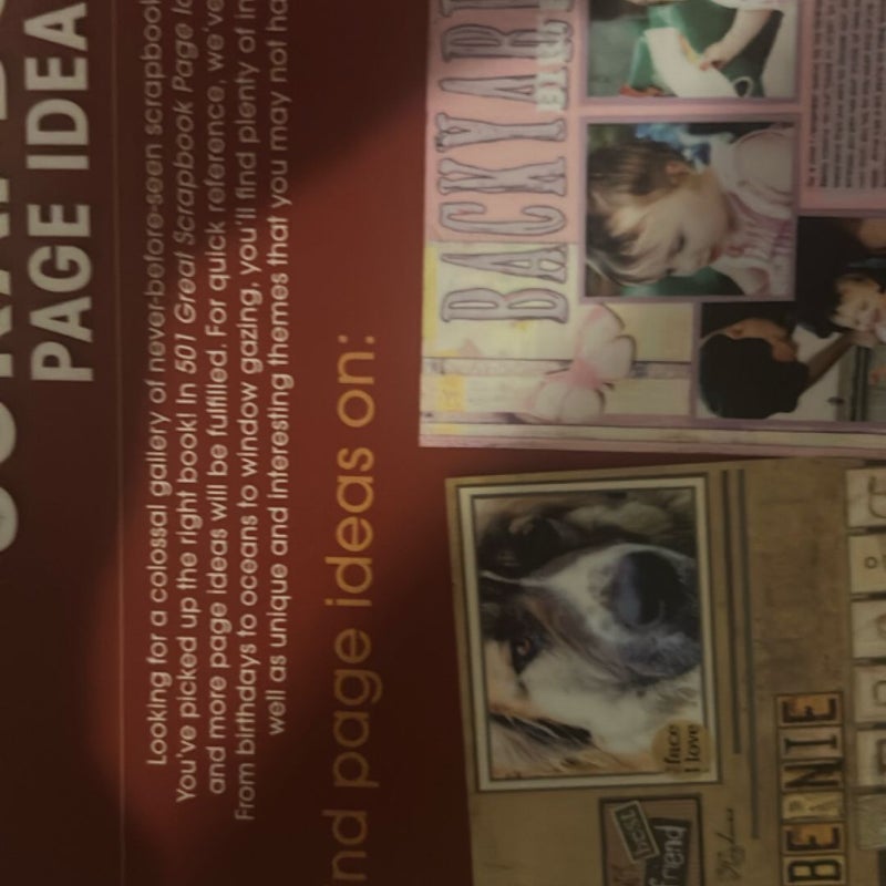 501 Great Scrapbook Page Ideas