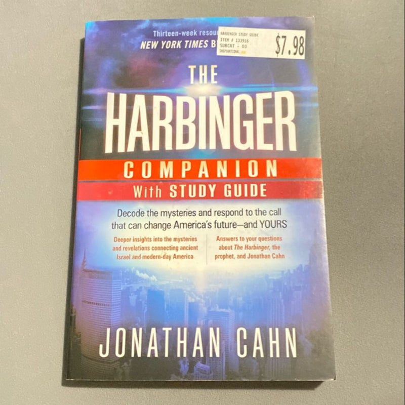 The Harbinger Companion with Study Guide