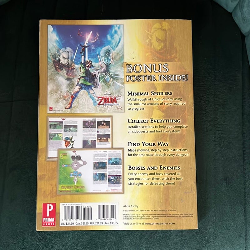 The Legend of Zelda: Skyward Sword Prima Official Game Guide