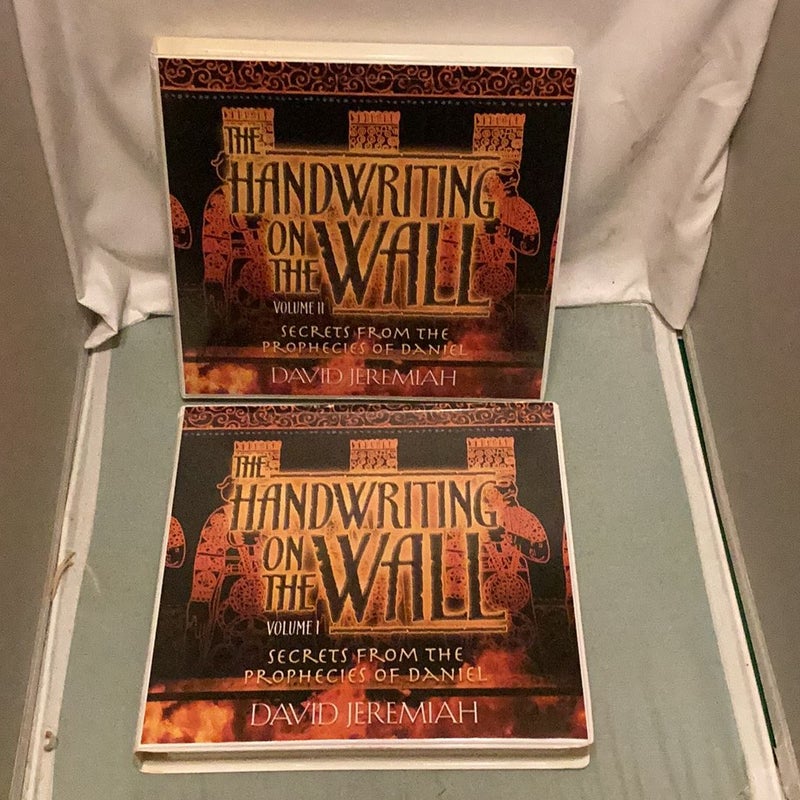 The Handwriting On The Wall Vol 1 & 2 On Audio Cassette Tapes