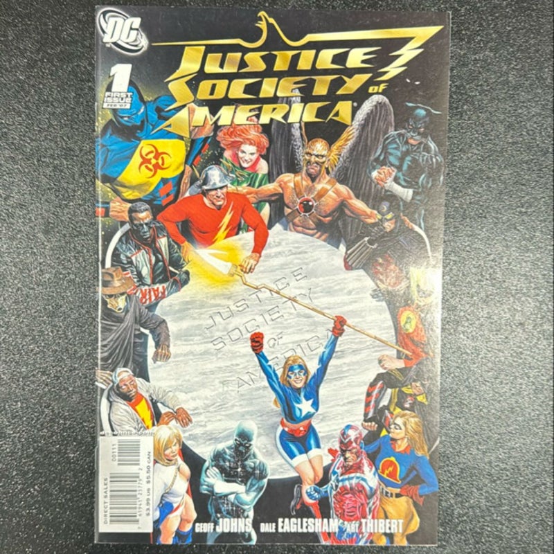 Justice Society of America # 1 Feb 2007 DC Comics