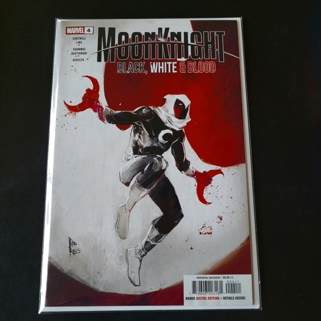 Moon Knight: Black, White & Blood #4