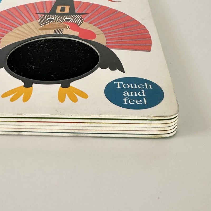 Priddy Books Alphaprints Gobble, Gobble Touch and Feel Book