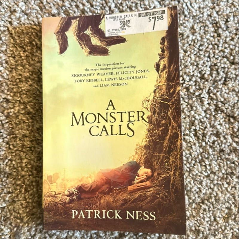 A Monster Calls: a Novel (Movie Tie-In)