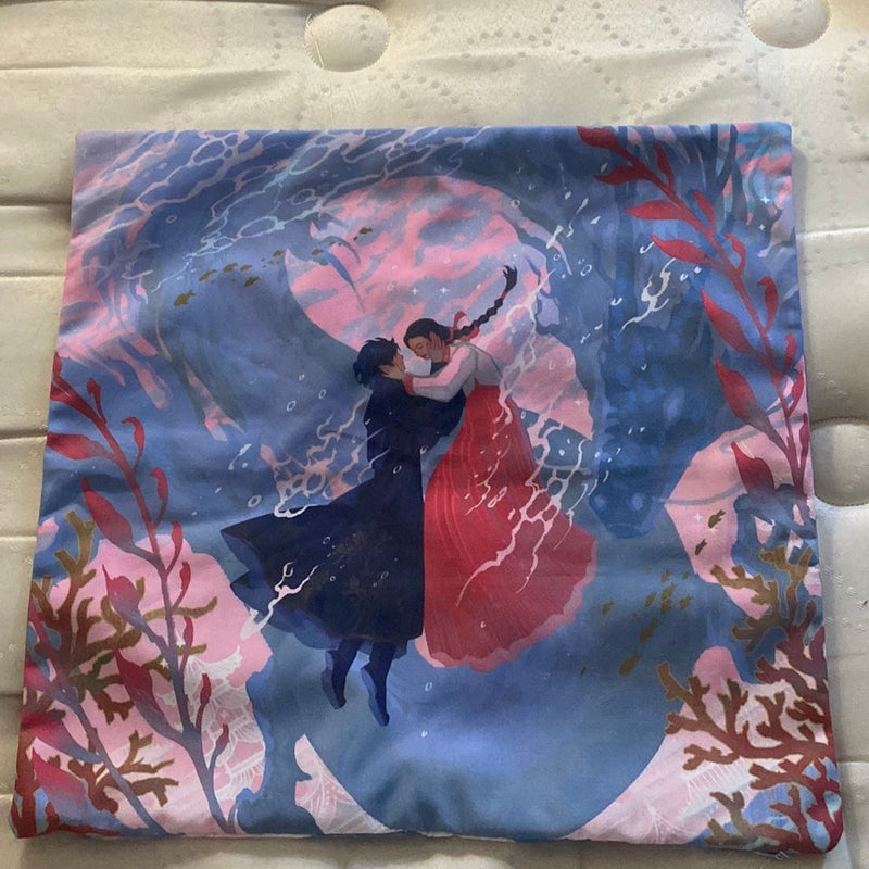 Pillow case — The Girl Who Fell Beneath the Sea from Fairyloot