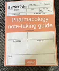 Pharmacy Note Taking Guide