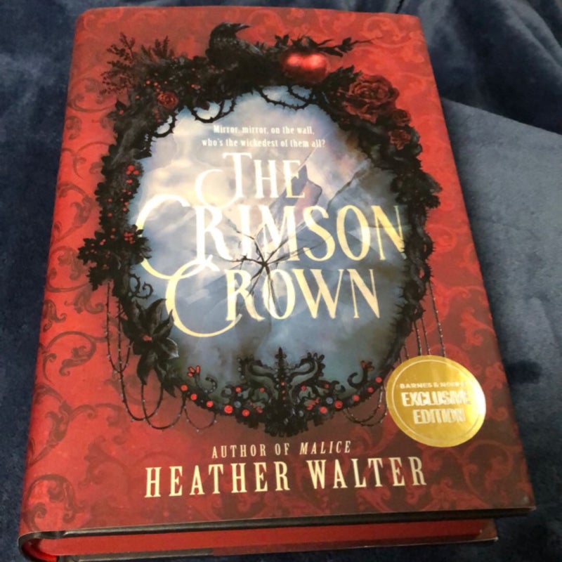 The Crimson Crown NEW Barnes Edition Sprayed Edges 