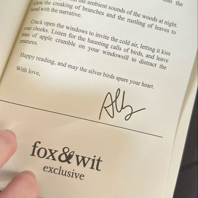 The Silver Birds (Fox & Wit Exclusive Signed Edition)