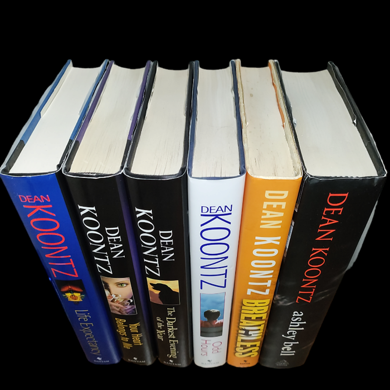 (12) Dean Koontz Hardcover Novels