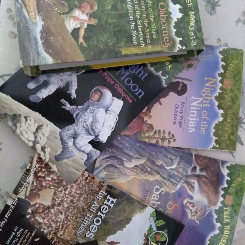 Magic Tree House Books 5-8 Boxed Set