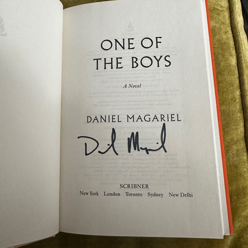 One of the Boys-signed first edition