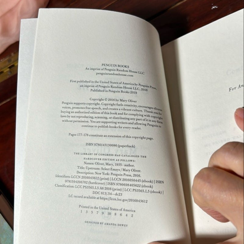 Upstream (1st PB Printing)