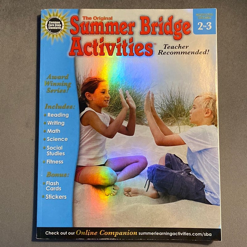 Summer Bridge Activities,Grades 2 - 3
