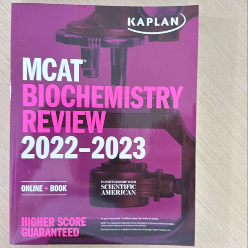 MCAT Biochemistry Review 2022-2023