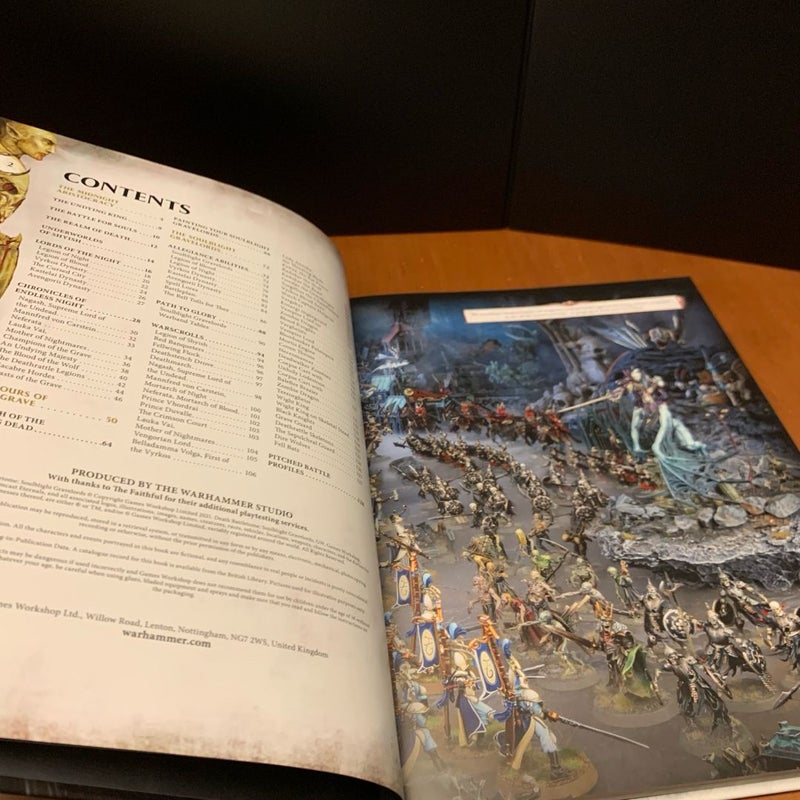 Warhammer Age of Sigmar: Death Battletome Soulblight Gravelords, Chaos Battletome Hedonites of Slaanesh