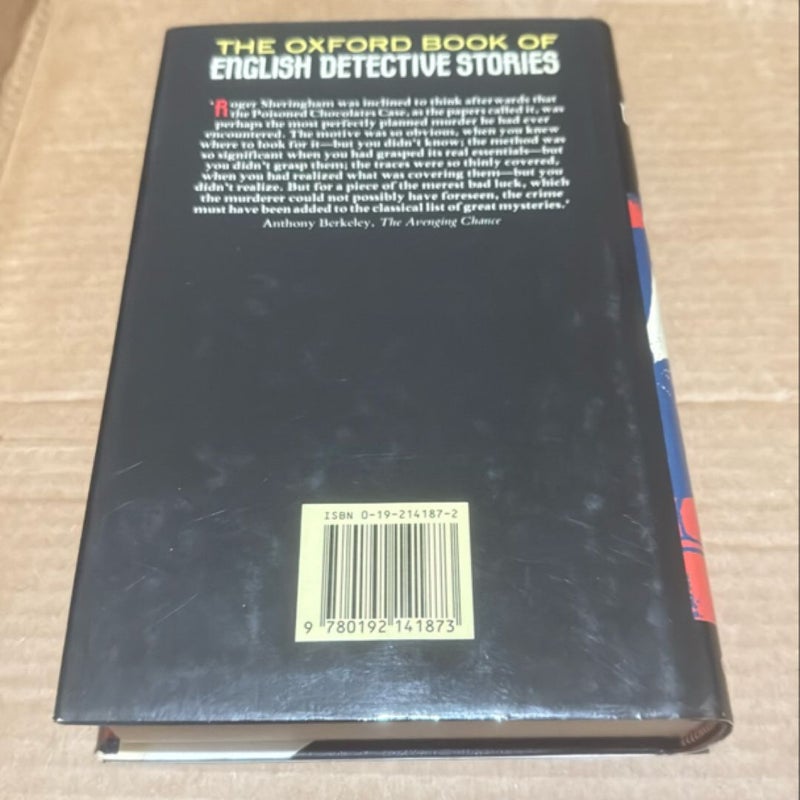 The Oxford Book of English Detective Stories   8