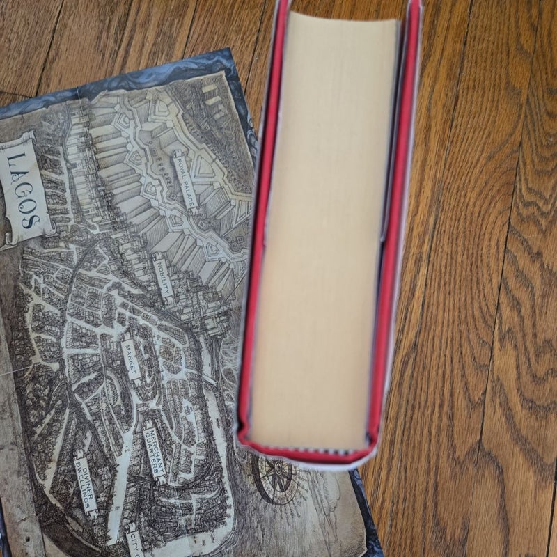 SIGNED +map Children of Blood and Bone 