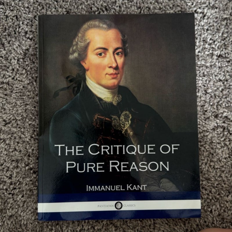 The Critique of Pure Reason