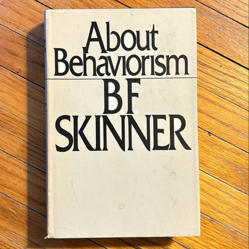 About Behaviorism 