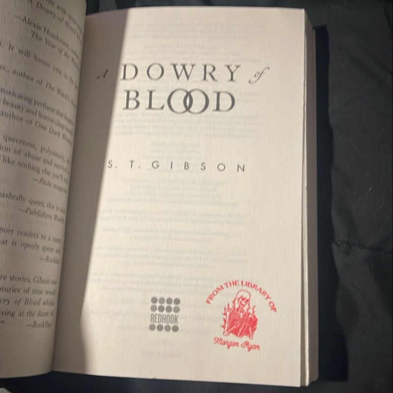 A Dowry of Blood