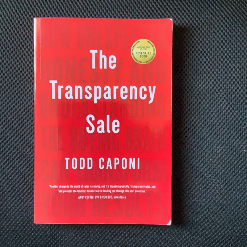 The Transparency Sale