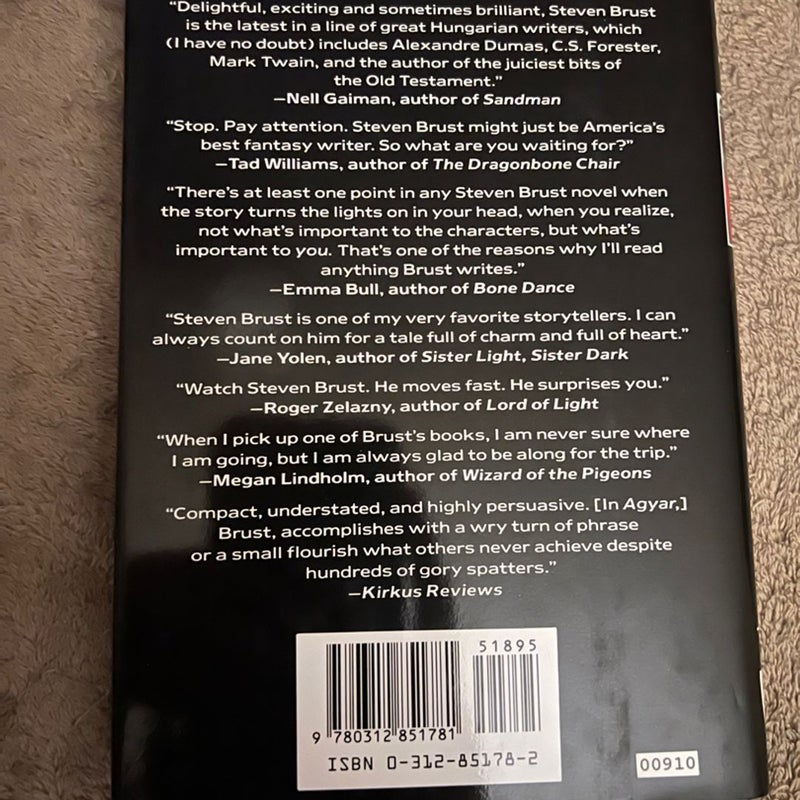 Agyar by Steven Brust