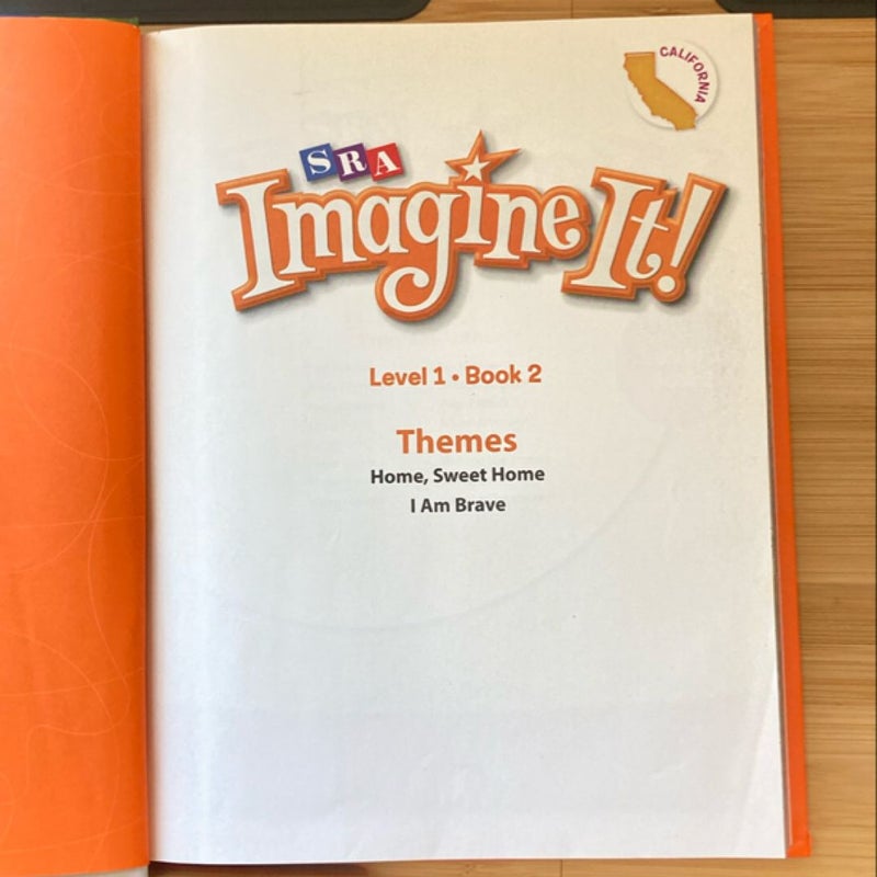 SRA Imagine It! Level 1 Books 1 and 2