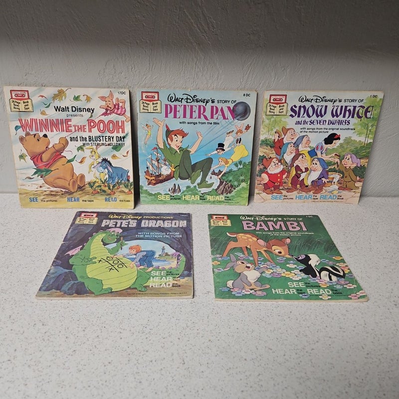 Disney read along books