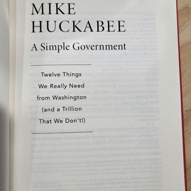 A Simple Government