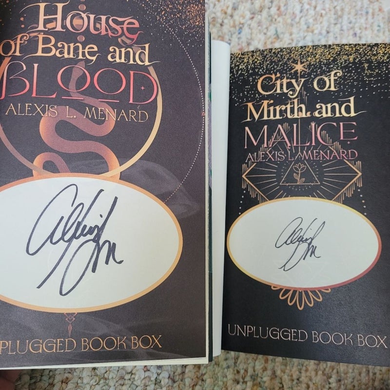 House of Bane & Blood AND City of Mirth & Malice (UNPLUGGED)