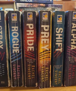 Stray Series: Stray, Rogue, Pride, Prey, Shift, and Alpha