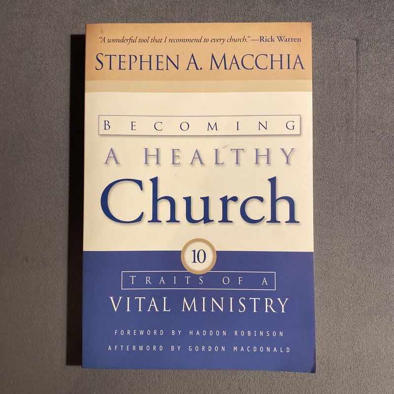 Becoming a Healthy Church