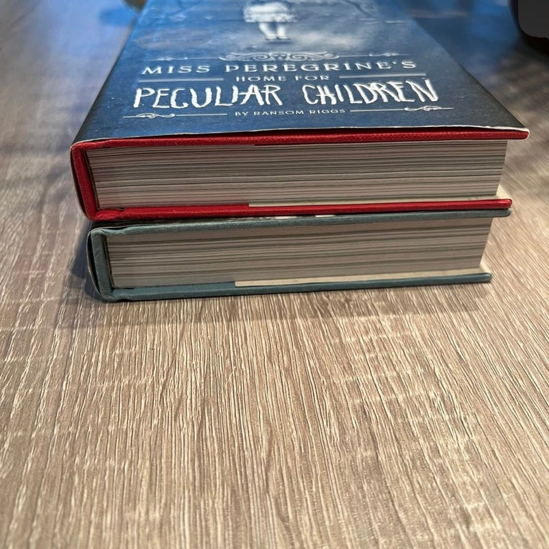 Miss Peregrine's Home For Peculiar children & Hollow City Hardback