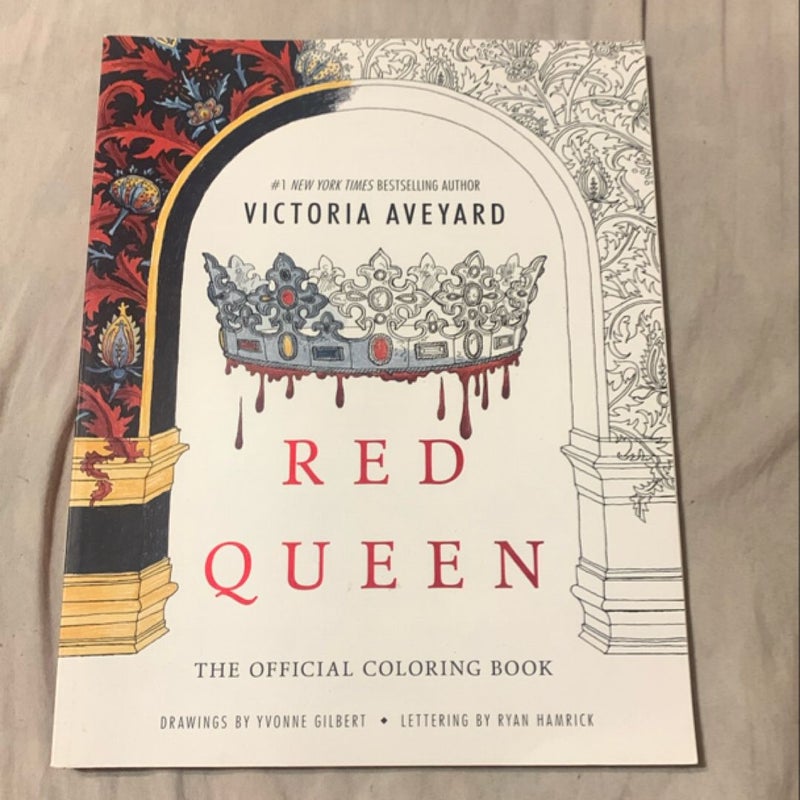 Red Queen: the Official Coloring Book