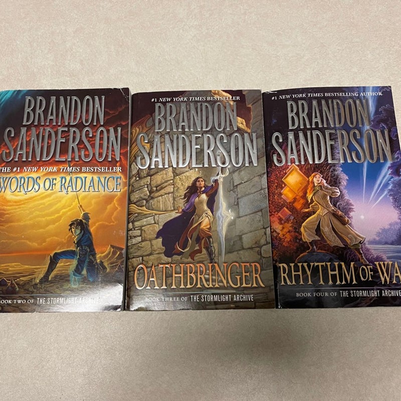 Stormlight Archive Books 2-4